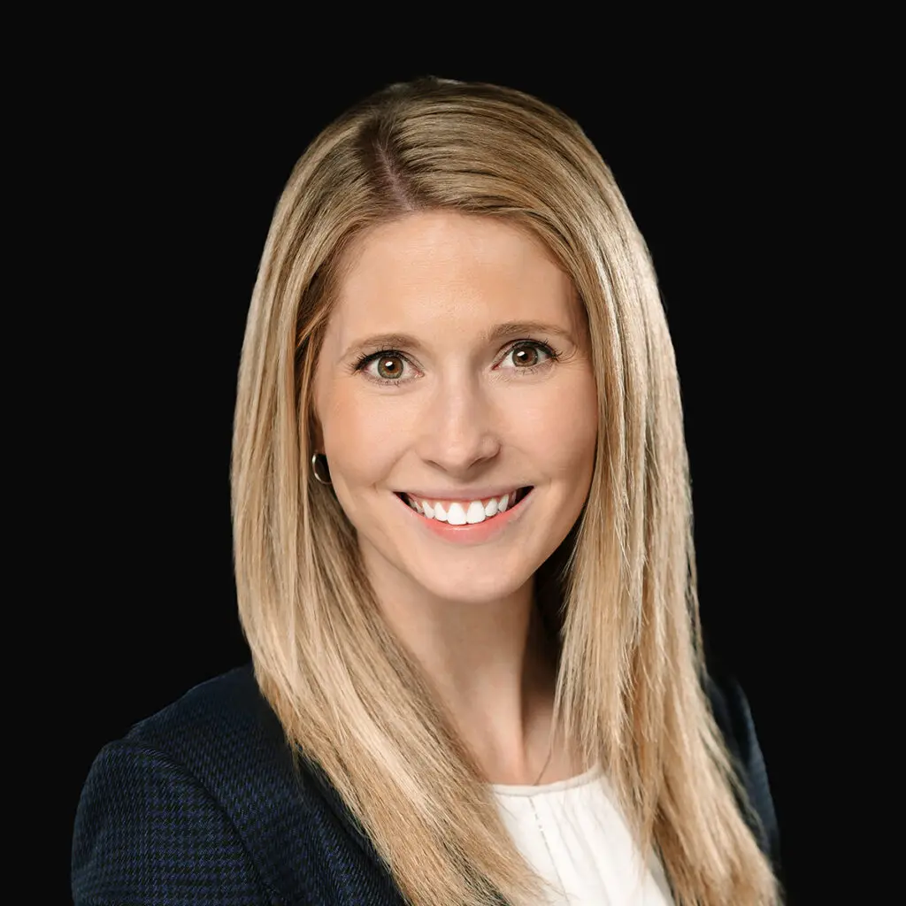 Professional headshot of physical therapist, Emilie Van Kooten