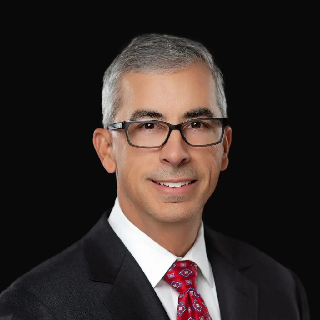 Professional headshot of Dr. Mark Matthes, hip and knee surgeon at Iowa Ortho in Des Moines, IA