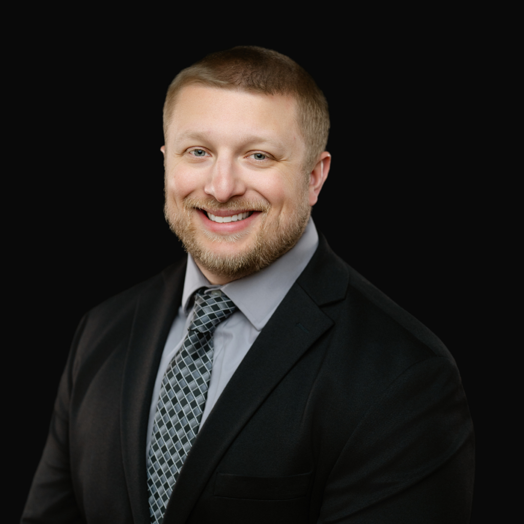 Professional headshot of physical therapist, Nicholas Landry